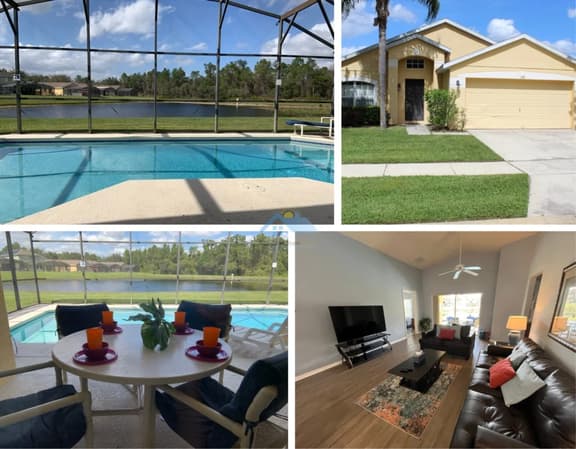 Cosy 4 bed villa overlooking a  lake (329645)
